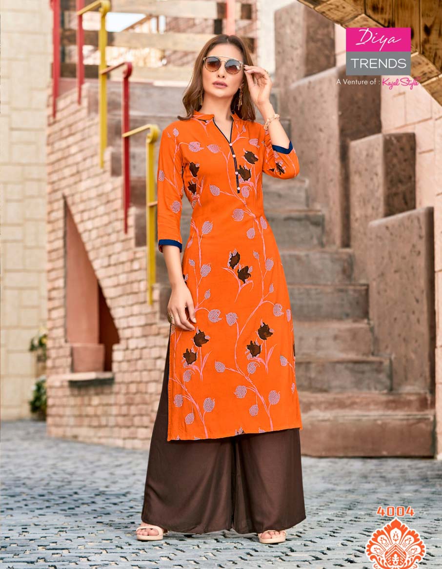 Gardencity Vol-4 Diya Trends Straight Mall Concept Kurti Gardencity Vol-4 Diya Trends Straight Mall Concept Kurti
